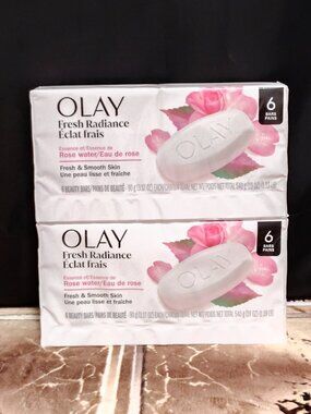 2 Olay Beauty Bars, Fresh Radiance, Nourishing & Refreshing Formula